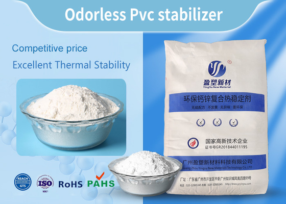 White Stabilizer Powder For Pvc Plastic Materials Products 100phr Resin Dosage