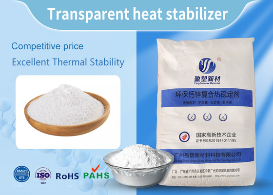 Environmentally friendly PVC processing aid, calcium zinc stabilizer